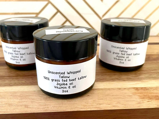 Unscented Whipped Tallow 2oz