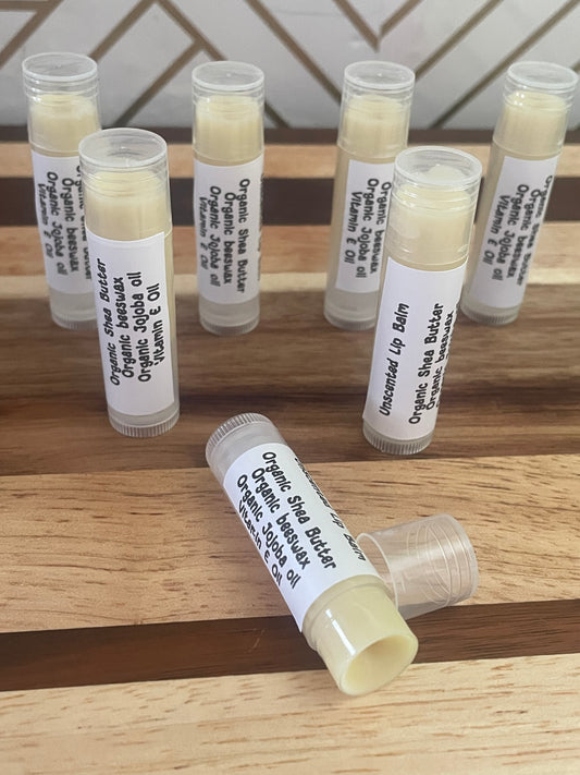 Unscented lip balm